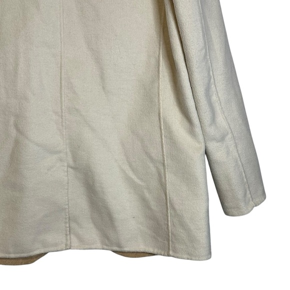 J Crew Leighton Blazer Double Faced Wool Cream Sand One Button Size 2 #BJ930 - Picture 9 of 13